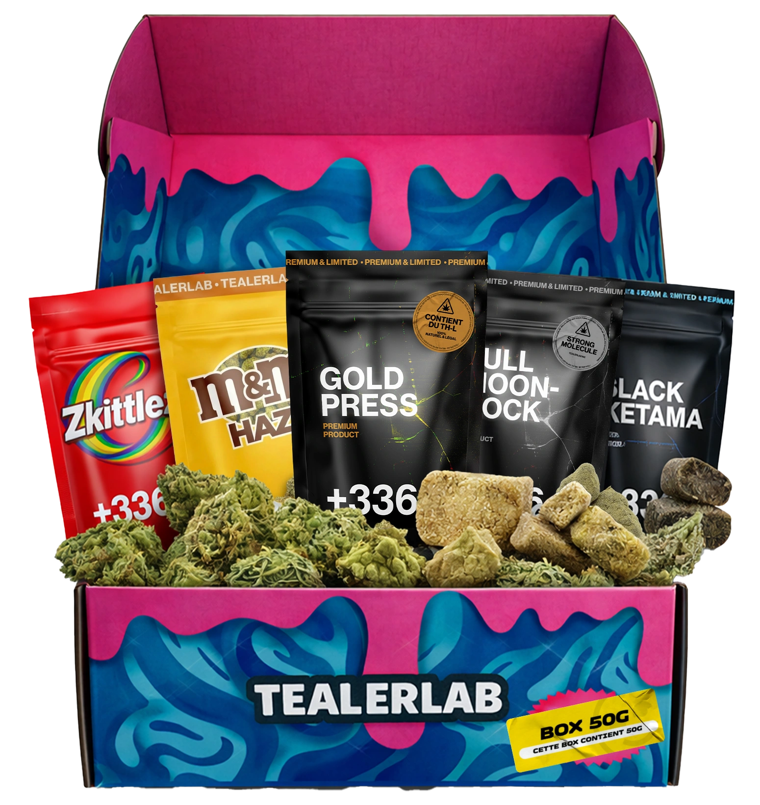 Box 420 50g - THC+