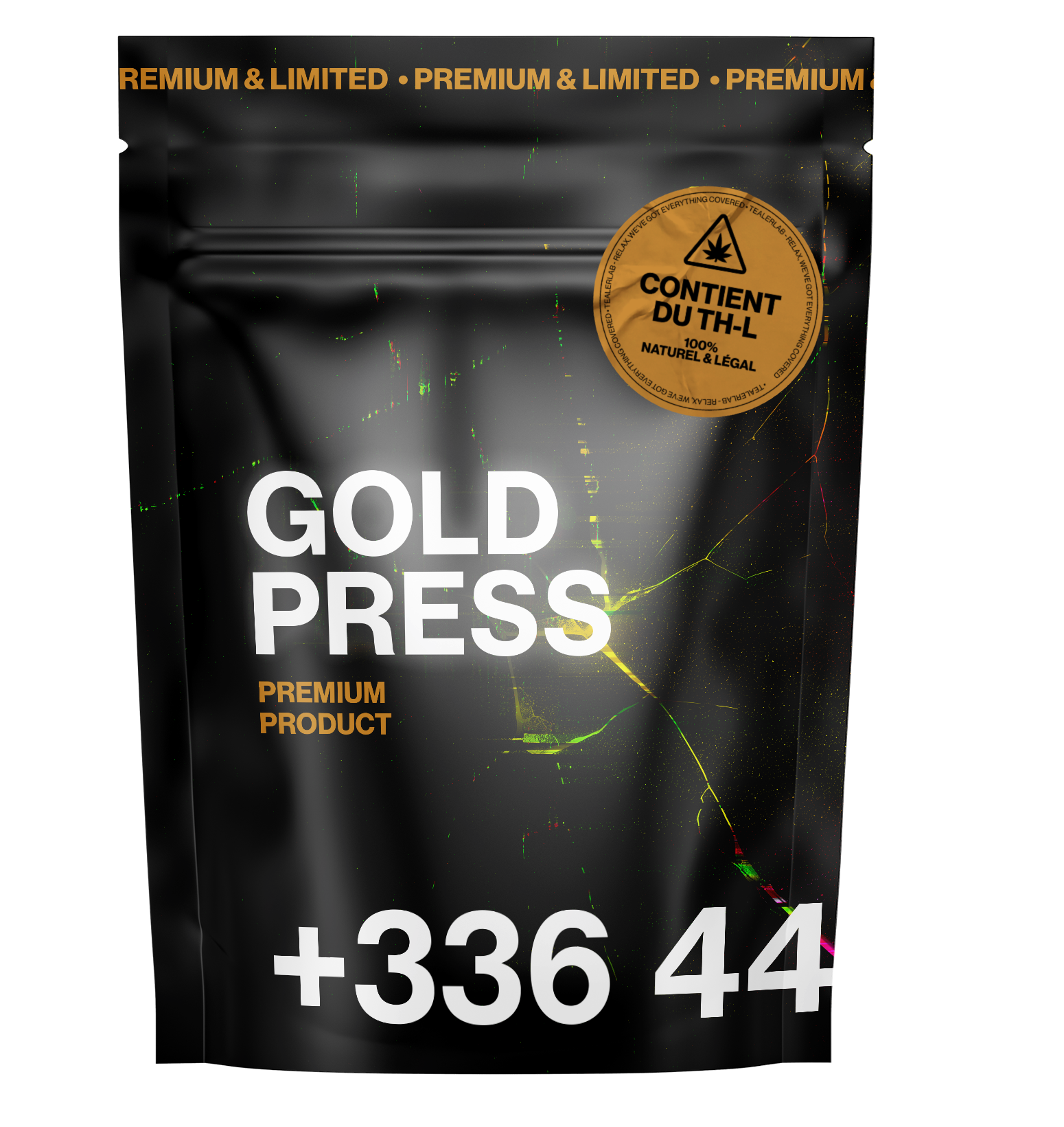 Gold Press THC+